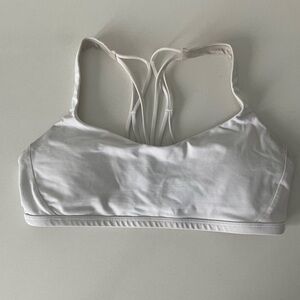 lululemon athletica White Multi-Strap Sports Bra